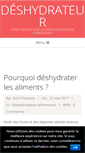 Mobile Screenshot of deshydrateur.org